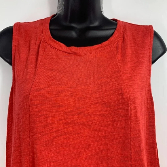 J. Jill Women's Sleeveless Cotton Modal Round‎ Neck A Line Shift Dress Size L - Picture 3 of 13